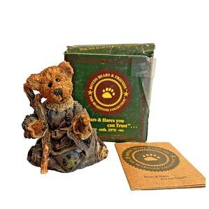 Boyds Bears Nativity Joseph Neville Bear Series #1 Figurine with Box